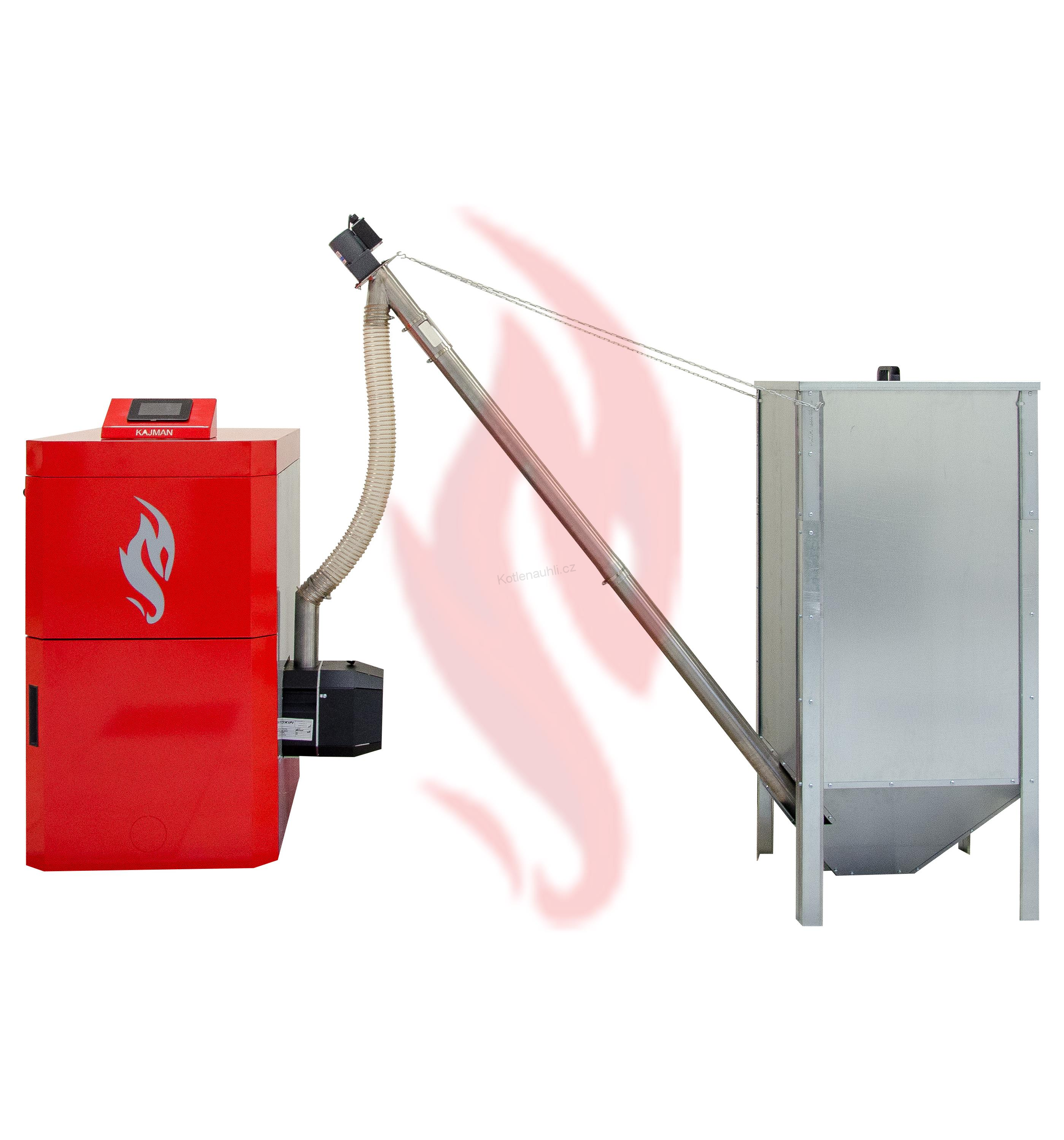 Kovarson KAJMAN 18 kW / 1000x1000 - 850l zásobník